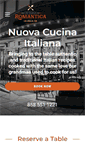 Mobile Screenshot of osteriaromantica.com