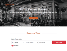 Tablet Screenshot of osteriaromantica.com